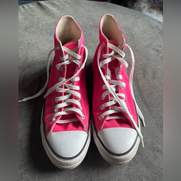 Pink Converse Women’s 10.5 - Picture 1 of 8